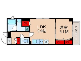 シャルマンドミ－ルの物件間取画像